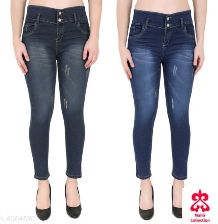 Beautiful women's jeans combo uploaded by business on 5/18/2021