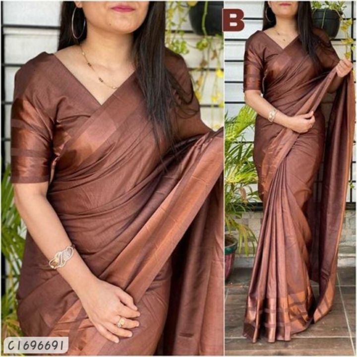 Dola silk saree uploaded by Shreya online market on 5/18/2021