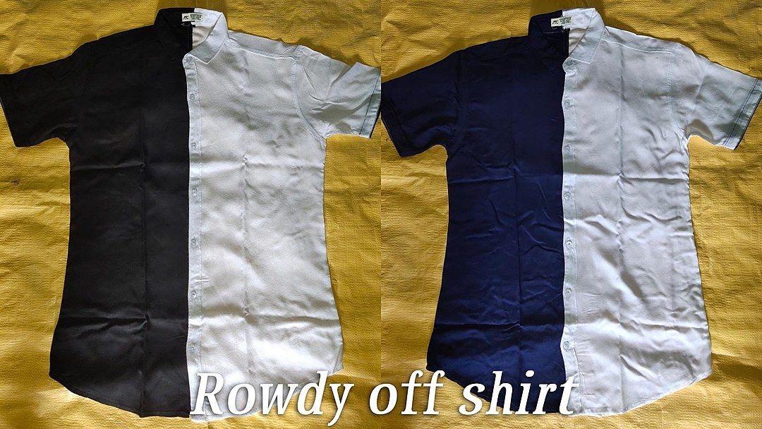 Rowdy off shirt  uploaded by Riddhi Siddhi T-shirt zone  on 8/4/2020