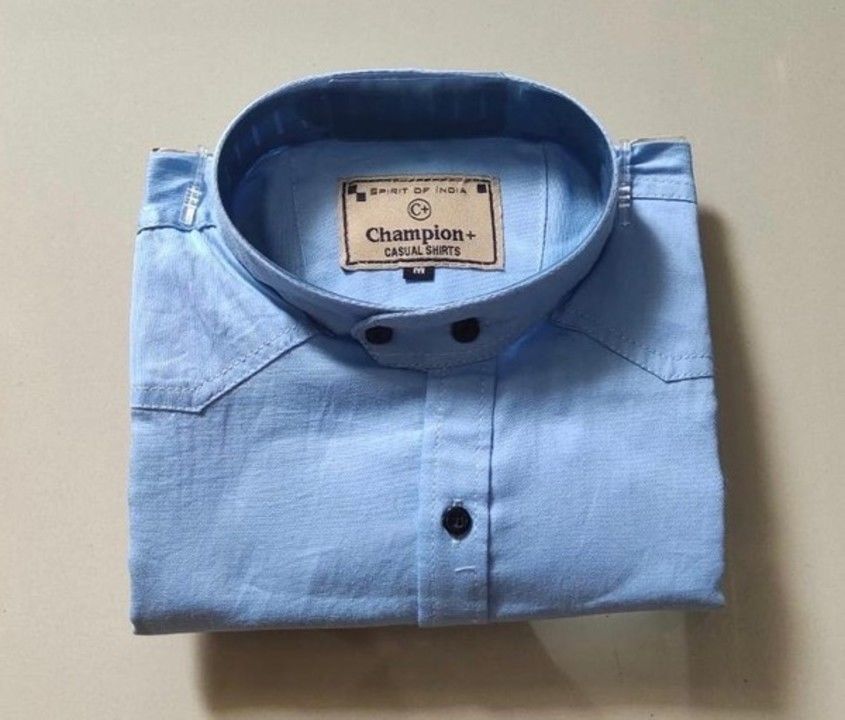 Cotton Solid Slim Fit Full Sleeves Casual Shirt uploaded by N2Go Shop from Home  on 5/18/2021