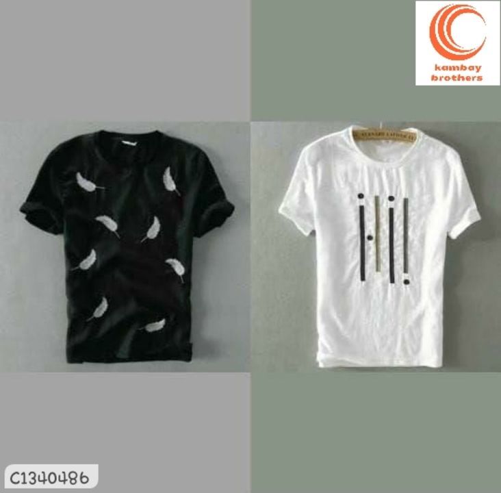Mens printed cotton t shirts uploaded by kambays collection on 5/18/2021