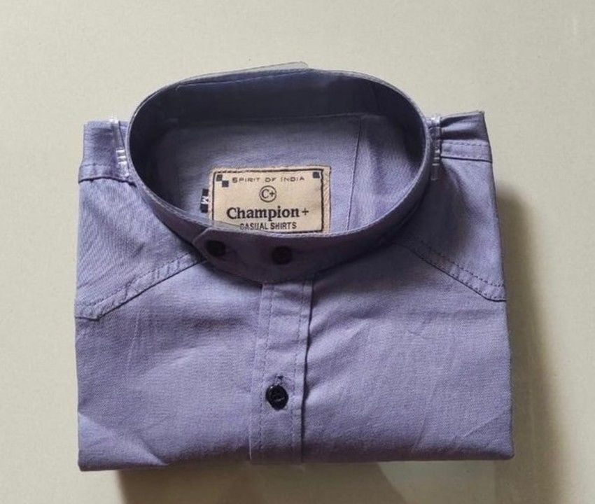 Cotton Solid Slim Fit Full Sleeves Casual Shirt uploaded by N2Go Shop from Home  on 5/18/2021