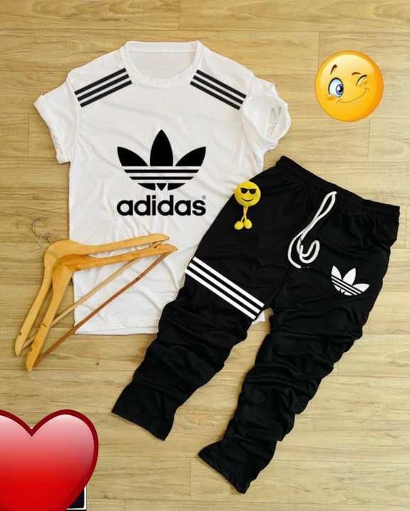 Post image 😍 *Best In quality* 😍

*Cotton Fabric Tracksuit*

*Brand - Adidas*

*3 Awesome Colours*

*Genuine artical*👌

*Size - M L XL XXL*

*Only for just - 460 free Ship*

 *Comes With Proper Size Tagging*

*Book Fast 🏃🏻‍♂️🏃🏻‍♂️🏃🏻‍♂️🏃🏻‍♂️*