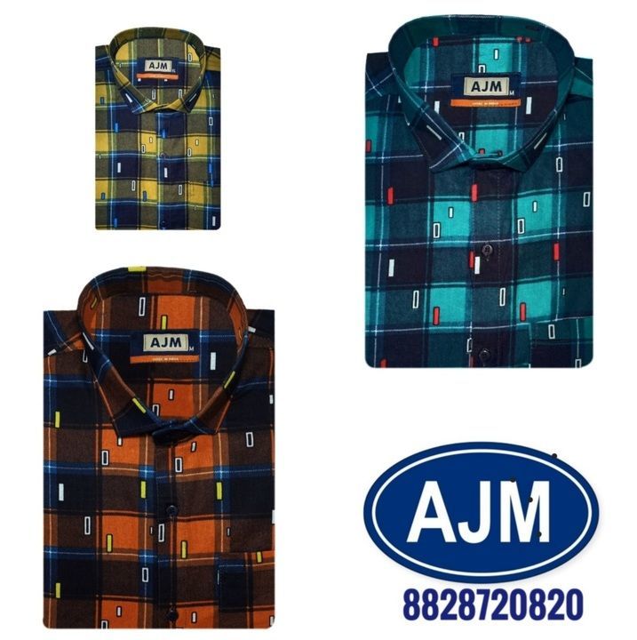 COD Mens Shirt Cotton Full Sleeves With Pocket M L XL Set uploaded by AJM Exports Pvt Ltd on 5/18/2021