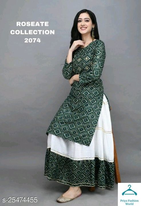 Kashvi Fabulous Kurtis uploaded by Priya fashion world on 5/19/2021