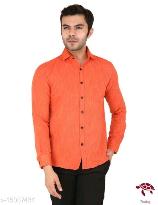 Post image Classy Partywear Men Shirts

Fabric: Cotton
Sleeve Length: Long Sleeves
Pattern: Solid
Multipack: 1
Sizes:
XL (Chest Size: 44 in, Length Size: 31 in) 
L (Chest Size: 42 in, Length Size: 30 in) 
XXL (Chest Size: 46 in, Length Size: 31 in) 
M (Chest Size: 40 in, Length Size: 29 in) 

Price- 380 /pis
