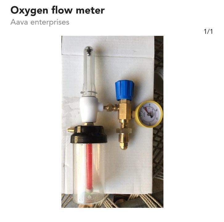 Oxygen flow meter uploaded by business on 5/19/2021