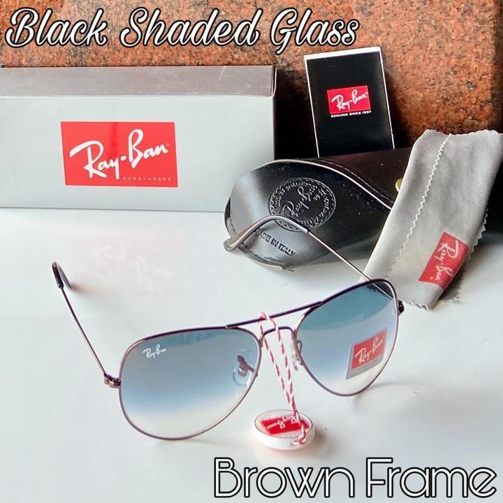 RAYBAN original sun glasses at best price  uploaded by Maruti mens wear on 5/19/2021