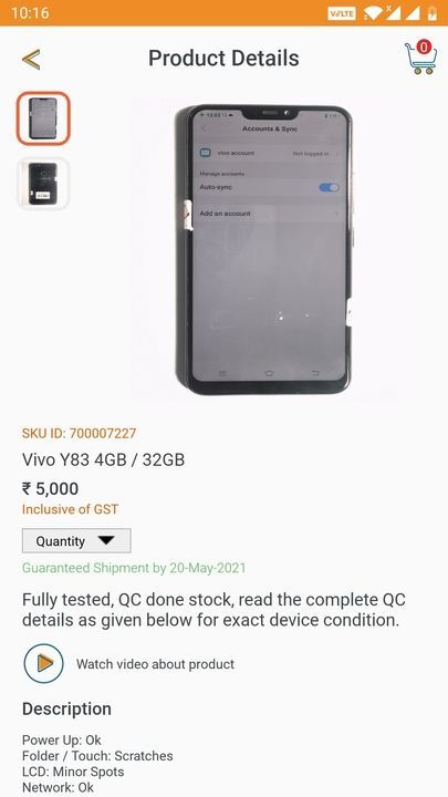 New qc stock uploaded by Green India traders  on 5/19/2021