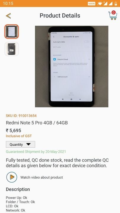 New qc stock uploaded by Green India traders  on 5/19/2021