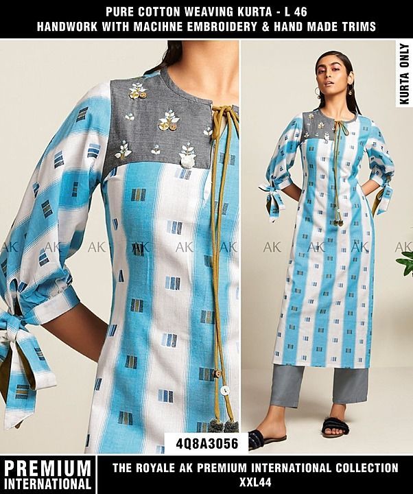 cotton linen kurti  uploaded by business on 5/23/2020