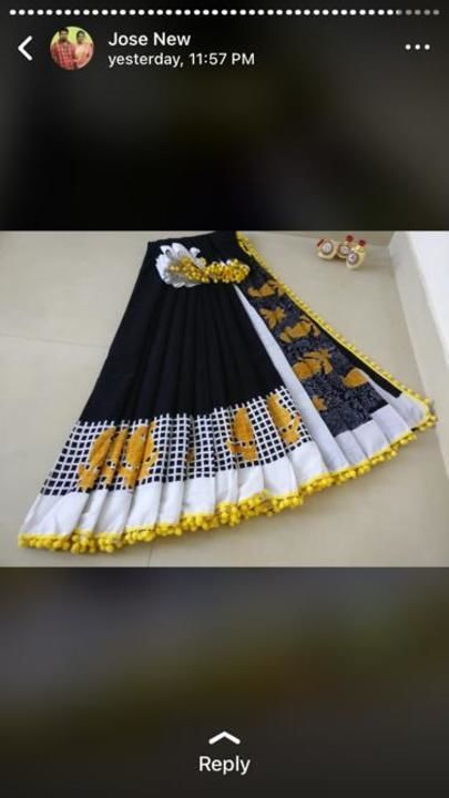 Cotton mulmul sarees uploaded by business on 5/19/2021