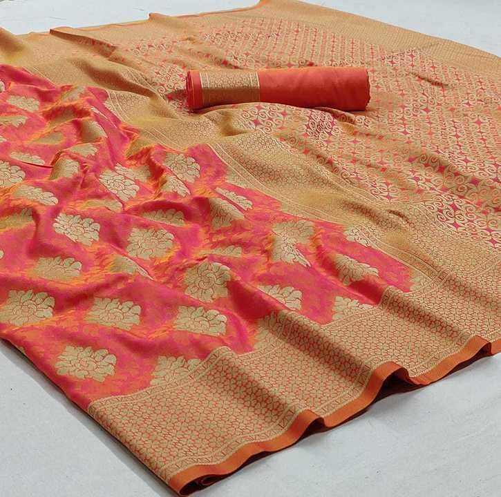Soft silk saree uploaded by business on 8/5/2020