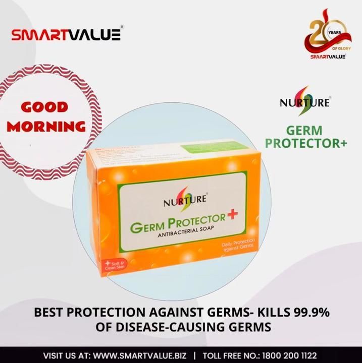 Nurture Germ Protector+ Soap-75gm uploaded by Smart Value Products & Services LTD on 5/19/2021