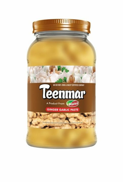 Ginger Garlic Paste 1kg Teenmar  uploaded by Maisa Foods on 5/19/2021