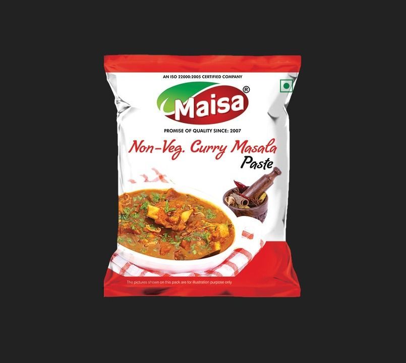 Non-veg curry Masala Paste 35g uploaded by Maisa Foods on 5/19/2021