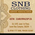 Business logo of SNB CLOTHING