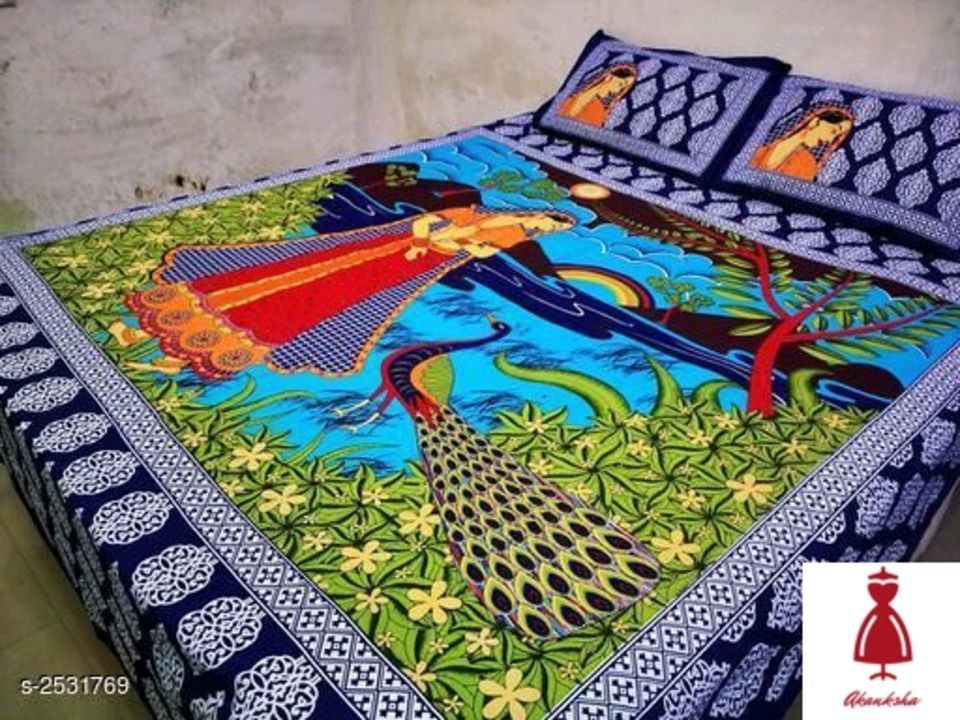 Post image New collection cotton bedsheet