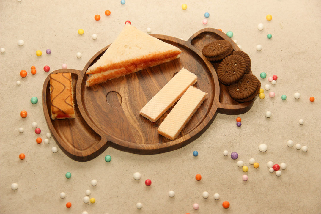 Wooden Kids Dinner plate uploaded by BlackFox Art & Craft on 5/19/2021