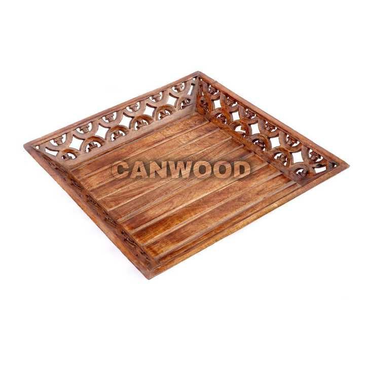 Wooden Serving Tray uploaded by Canwood on 5/19/2021