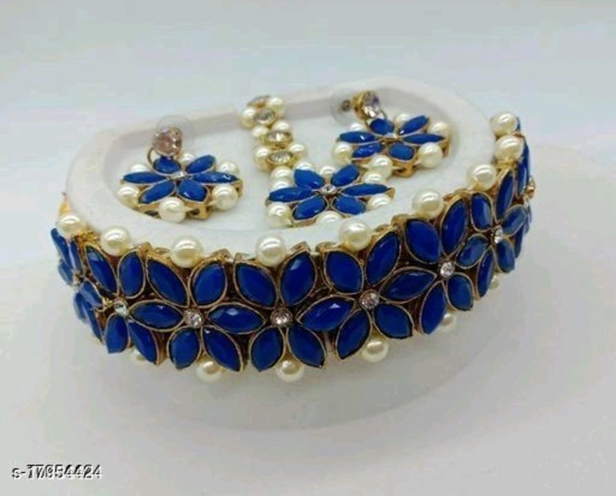 Choker set uploaded by Sudha Creations  on 5/19/2021