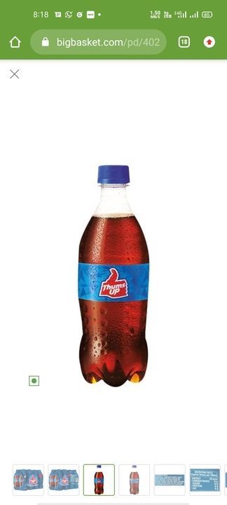 Thumsup 250ml uploaded by Ramdev stores on 5/19/2021