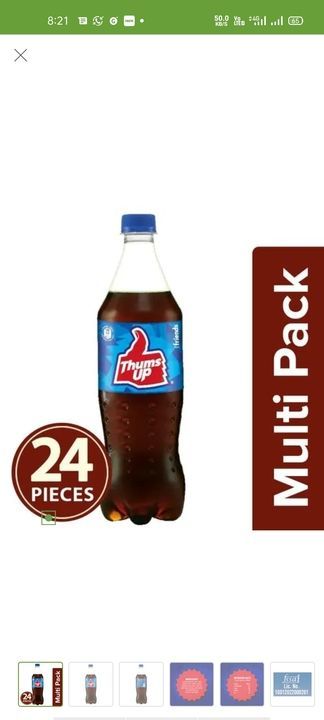 Thumsup 750ml uploaded by business on 5/19/2021