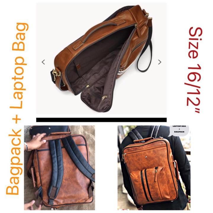 💼*😍MONT BLANC LAPTOP BAG 3 IN 1😍*

*✅Laptop Backpack*
*✅Shoulder Bag / Hand Carry*
*✅ uploaded by Urbanhub on 5/19/2021
