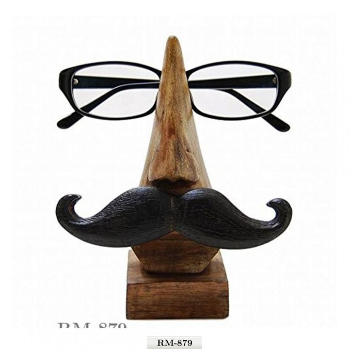 Wooden Spectacles Nose Shaped Holder with Moustache
Product code - RM-879
For someone who is looking uploaded by ALLIBABA MART on 5/20/2021
