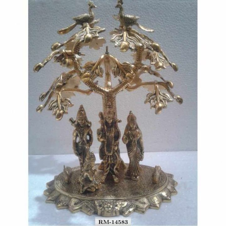 Religious Metal Brass Ramdarbar Home Decor Showpiece Gifts Idols
Product code - RM-14583
Material: M uploaded by ALLIBABA MART on 5/20/2021