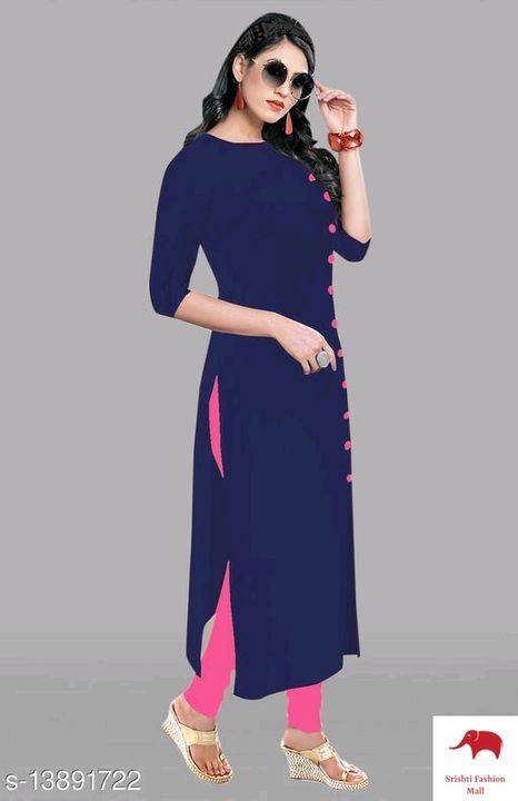 Rayon Kurtis uploaded by Srishti Fashion Mall on 5/20/2021