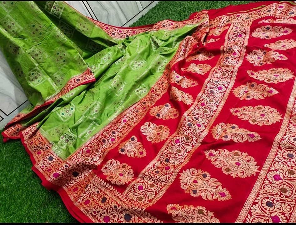 Post image I'm manufacturers supplier retailers and dealer of banarasi Silk saree like Pure silk saree Chiffon saree and handloom saree etc....
Any enquiry so can you ask me on WhatsApp....6387720752