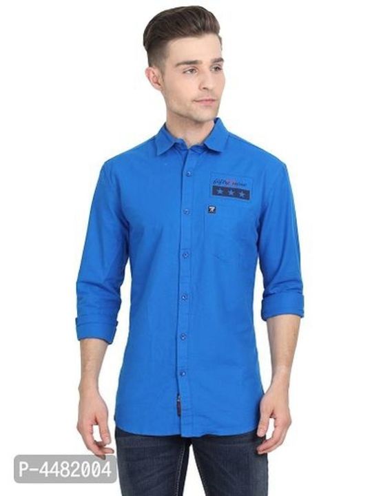 Post image Men's Regular Fit Cotton Solid Casual Shirts

Fabric: Cotton
Type: Long Sleeves
Style: Solid
Design Type: Regular Fit
Sizes: M (Chest 40.0 inches), L (Chest 42.0 inches), XL (Chest 44.0 inches)
Returns:  Within 7 days of delivery. No questions asked