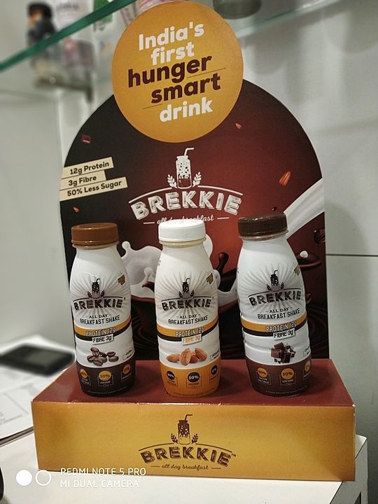 Brekkie protein milk shake  uploaded by business on 8/5/2020