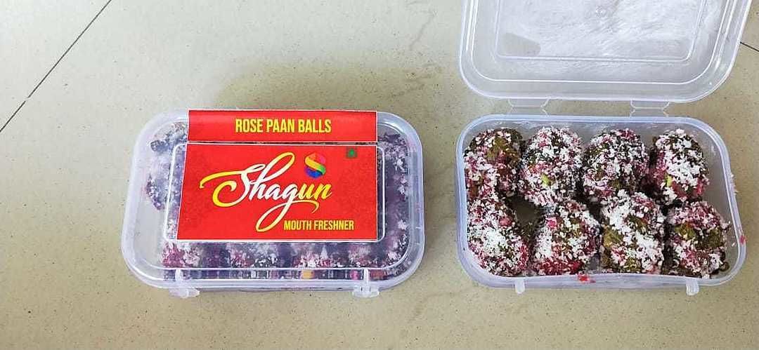 Rose paan balls uploaded by Shagun on 8/5/2020