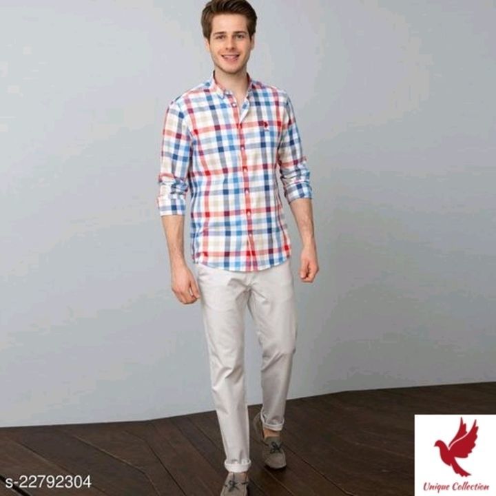 Men cotton shirts uploaded by Unique collection on 5/20/2021
