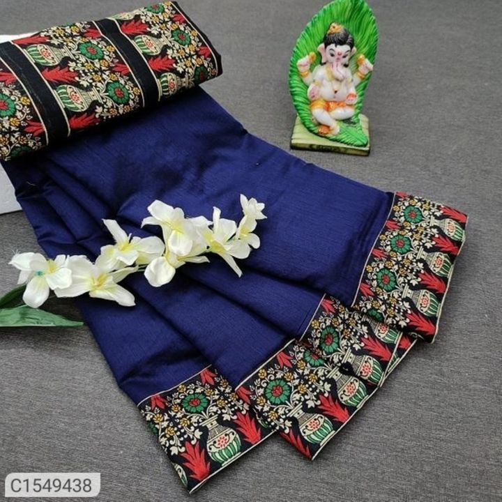 Chanderi cotton saree uploaded by Unique collection on 5/20/2021