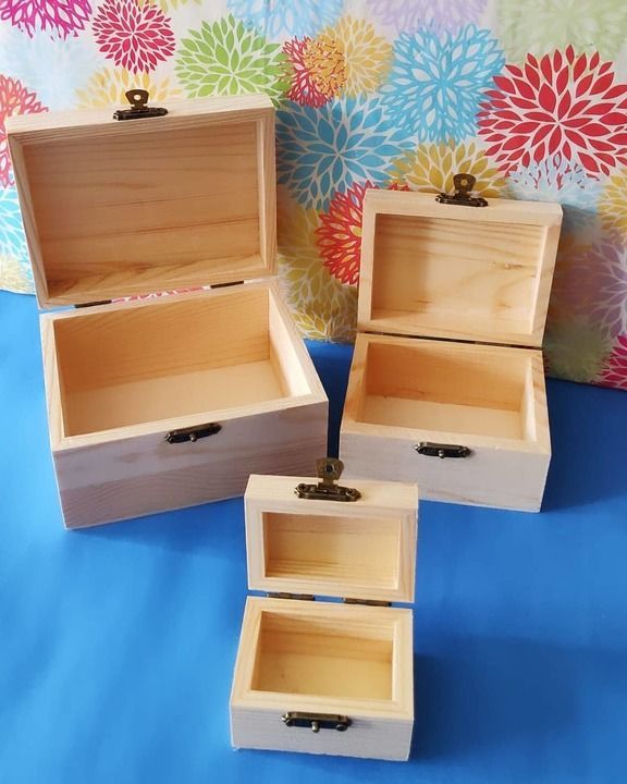 Wooden boxes set uploaded by business on 5/20/2021