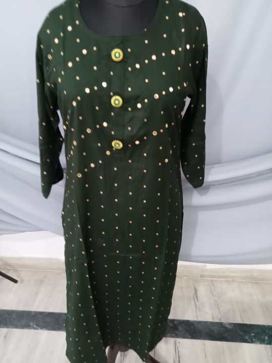 Hand work Kurti uploaded by business on 5/20/2021