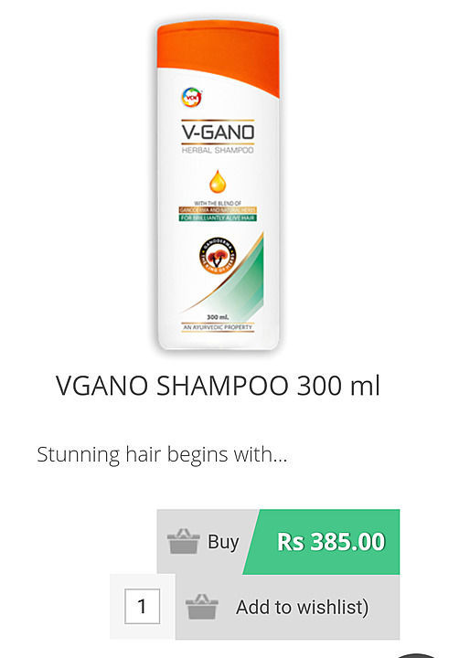 V-Gano Shampoo

With the blend of Ganoderma and Natural herbs that gives natural bounce and thicknes uploaded by Falcon marketing pvt Ltd on 8/5/2020
