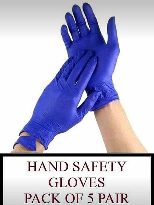 Post image Whatsapp -&gt; https://bit.ly/36vZqSE (+917003595731)only Rs 30
Checkout this Nitrile Gloves
Elegant Rubber Latex Hand Safety Gloves
Product Name : Good Quality Hand Safety Gloves
Product Type : Hand Safety Gloves
Material :  Latex / Rubber
Size : Free Size
Multipack : Pack Of 5
Sizes Available - Free Size
*Safe Delivery of Your Order! Click to know more: https://bit.ly/2X645X9 (in Hindi), https://bit.ly/2WHHzom (in English)*