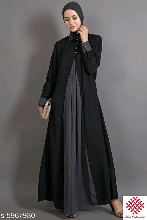 Trendy Crepe Abaya uploaded by business on 5/20/2021