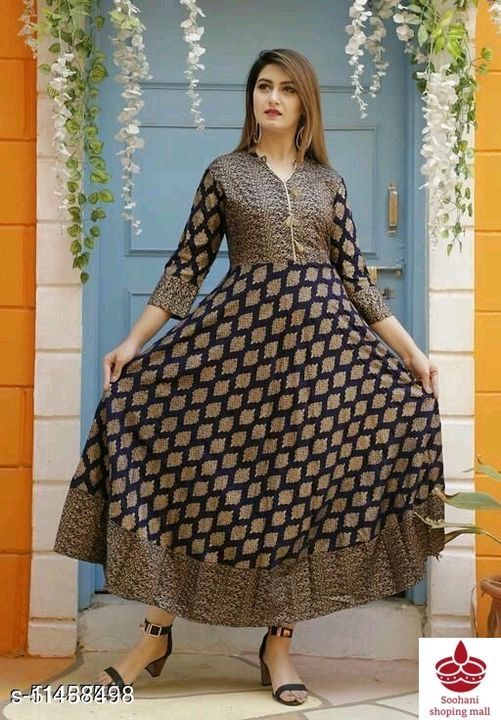 Fancy Anarakali dress uploaded by business on 5/20/2021