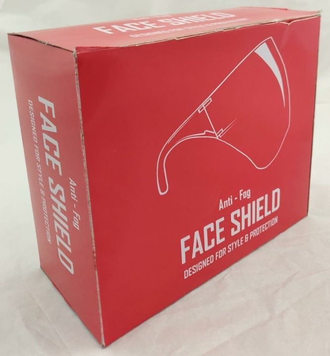 Face shield glass uploaded by Satronics India on 5/21/2021
