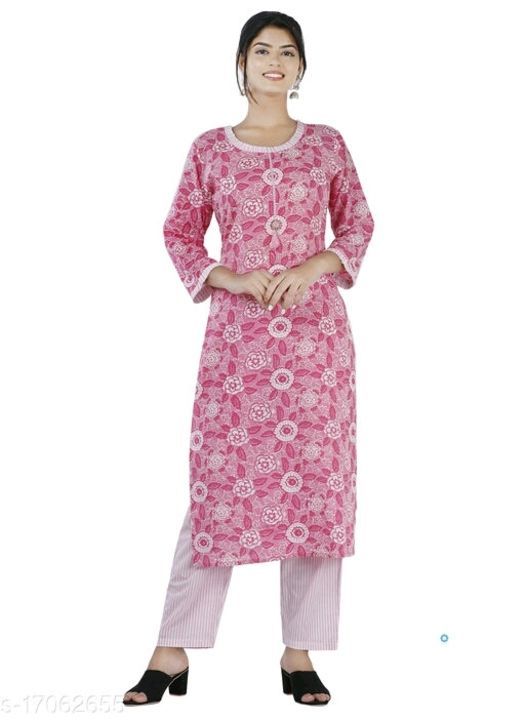 Kurti with Plazzo  uploaded by business on 5/21/2021