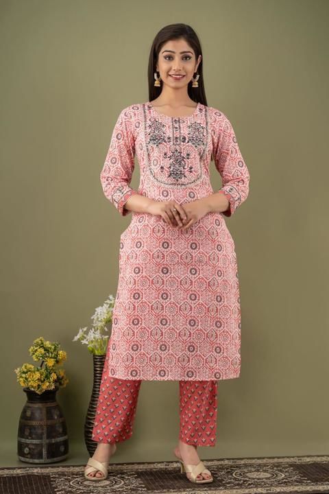 Cotton stiched suit uploaded by NEHA'SCLOSET  on 5/21/2021
