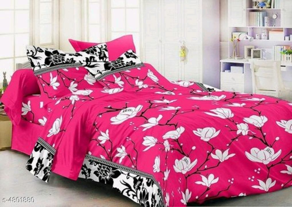Coton bedsheet with pilow uploaded by business on 5/21/2021