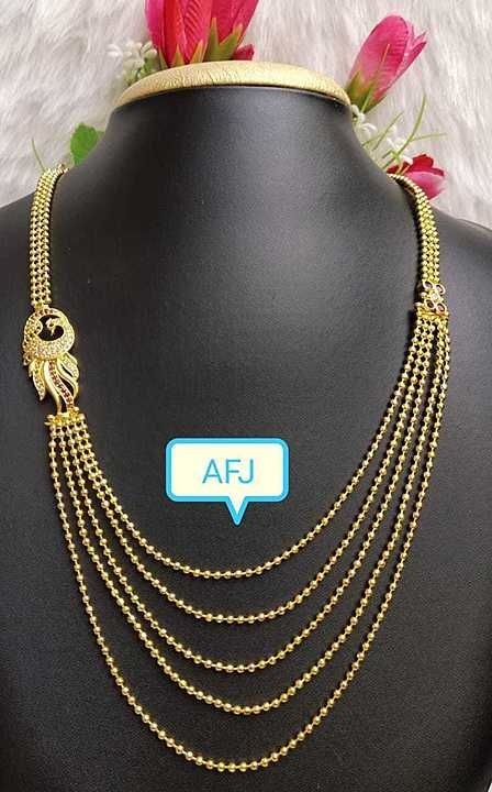 Micro gold plated layered chain
Whatsapp on  for price uploaded by SthreeLoka on 8/5/2020