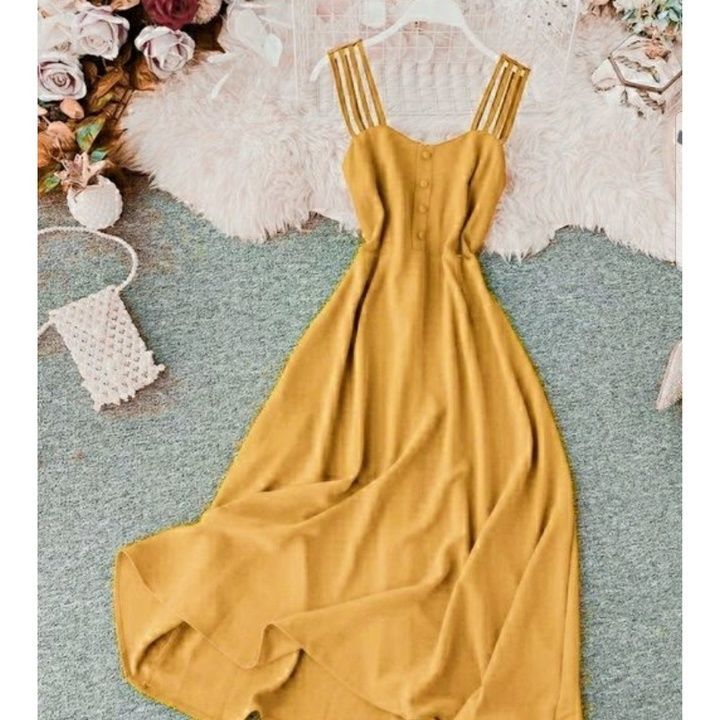 Crepe Dresses uploaded by Buyandslay_ on 5/21/2021