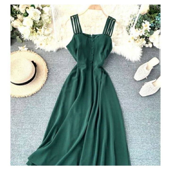 Crepe Dresses uploaded by Buyandslay_ on 5/21/2021